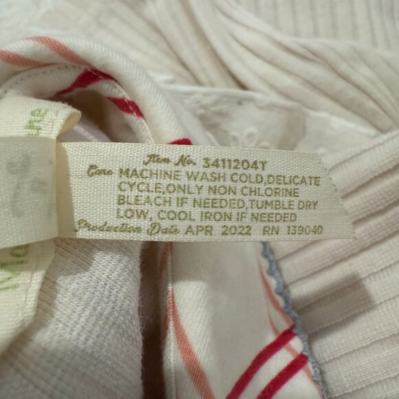 Matilda Jane Take Note Peter Pan Collared Knit Top, Girls, Size 8 years - Picture 6 of 13